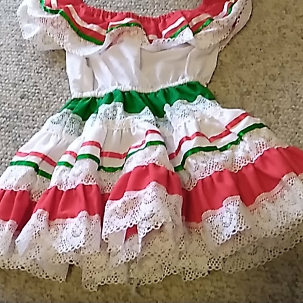 Baby Girl Mexican cinco de Mayo  Dress